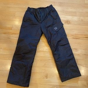 Boys/girls black and gray snowpants!!